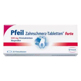 PFEIL Zobobol Tablete forte filmsko obložene tablete, 20 kom