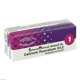 SCHUCKMINERAL Globule 1 Calcium fluoratum D12, 7,5 g