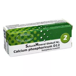 SCHUCKMINERAL Globule 2 Calcium phosphoricum D 12, 7,5 g