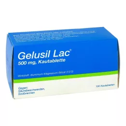 GELUSIL LAC Žvečljive tablete, 100 kom