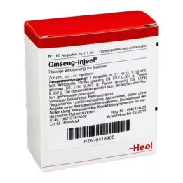GINSENG INJEEL Ampule, 10 kos