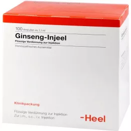 GINSENG INJEEL Ampule, 100 kos