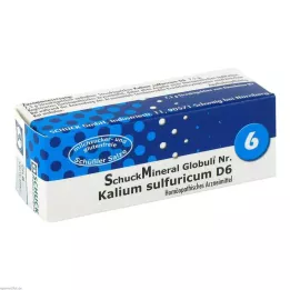 SCHUCKMINERAL Globule 6 potassium sulfuricum D6, 7,5 g
