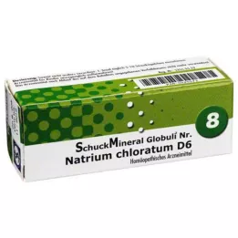 SCHUCKMINERAL Globule 8 natrijev klorat D6, 7,5 g