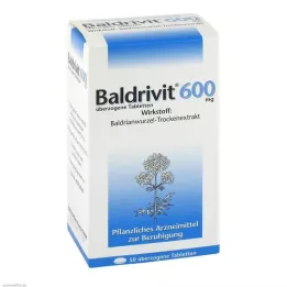 BALDRIVIT 600 mg obložene tablete, 50 kos