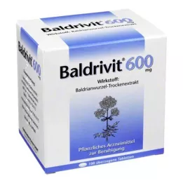 BALDRIVIT 600 mg obložene tablete, 100 kos