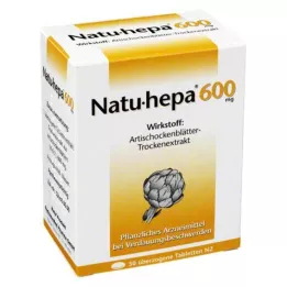 NATU HEPA 600 mg obložene tablete, 50 kos