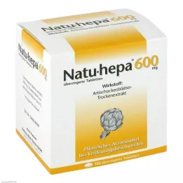 NATU HEPA 600 mg pokrite tablete, 100 ur