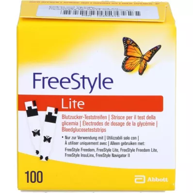FREESTYLE Lite testni trakovi brez kodiranja, 100 st