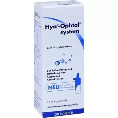 HYA-OPHTAL sistem kapljice za oko, 10 ml