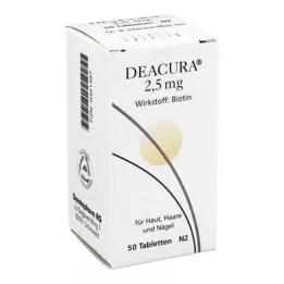 DEACURA 2,5 mg tablete, 50 ur