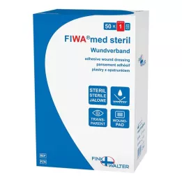 WUNDVERBAND sterilni 10x20 cm, 50 kos