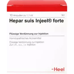HEPAR SUIS Injeel forte ampule, 10 kos
