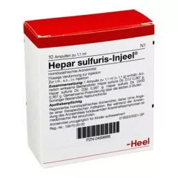 HEPAR SULFURIS INJEEL Ampule, 10 kos
