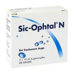 SIC OPHTAL N kapljice za oko, 3X10 ml