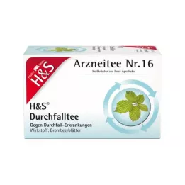 H&amp;S filter vrečke čaja proti driski, 20X1,5 g