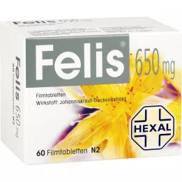 FELIS 650 mg filmsko obložene tablete, 60 kos