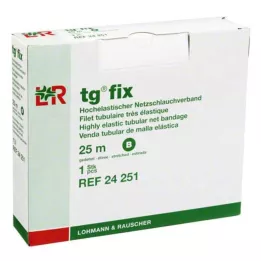 TG fix net bandaža B 25 m bela, 1 kos