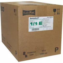 JONOSTERIL Plastična infuzijska raztopina, 10X1000 ml