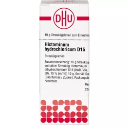 HISTAMINUM hidrokloric D 15 globul, 10 g