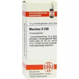 MOSCHUS D 200 globul, 10 g