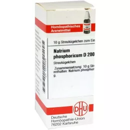 NATRIUM PHOSPHORICUM Globuli D 200, 10 g