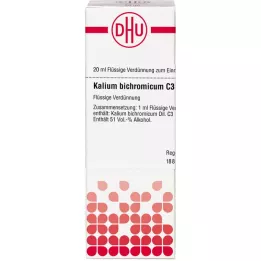 KALIUM BICHROMICUM C 3 razredčitev, 20 ml