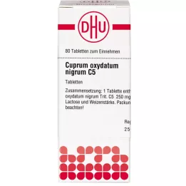 CUPRUM OXYDATUM nigrum C 5 tablet, 80 kos