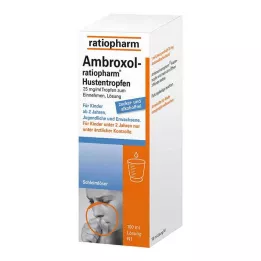 AMBROXOL-ratiopharm kapljice proti kašlju, 100 ml