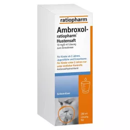 AMBROXOL-ratiopharm sirup proti kašlju, 250 ml