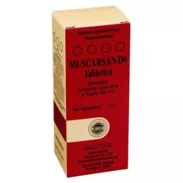 MUSCARSAN D 6 tablet, 80 kos