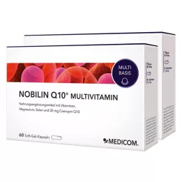 NOBILIN Q10 multivitaminske kapsule, 120 kos