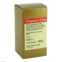 THIAMIN Vitamin B1 kapsule, 120 kos