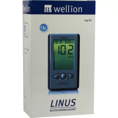 WELLION LINUS Set merilnika glukoze v krvi mg/dl, 1 kos