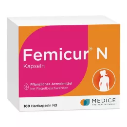 FEMICUR N kapsule, 100 kos
