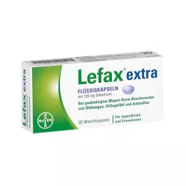 LEFAX Dodatne tekoče kapsule, 20 ur