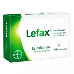 LEFAX Žvečljive tablete, 100 kom