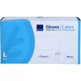 HANDSCHUHE Lateks nepudran veliki 4389, 100 kos
