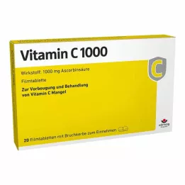 VITAMIN C 1000 filmsko obloženih tablet, 20 kom