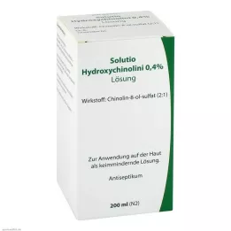 SOLUTIO HIDROKSIKVIN. 0,4%, 200 ml