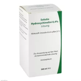 SOLUTIO HIDROKSIKVIN. 0,4%, 500 ml