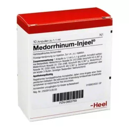 MEDORRHINUM Injeel ampule, 10 kos