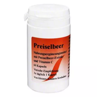 PREISELBEER Kapsule, 60 kos PREISELBEER Kapsule, 60 kos
