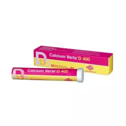 CALCIUM VERLA D 400 šumeče tablete, 20 kom