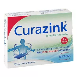 CURAZINK trde kapsule, 20 kos