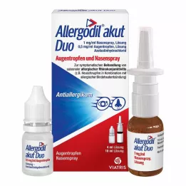 ALLERGODIL akutni Duo 4ml AT akutni/10ml NS akutni, 1 kos