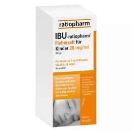 IBU-RATIOPHARM Sirup za vročino za otroke 20 mg/ml, 100 ml