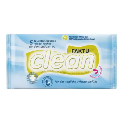FAKTUCLEAN Robčki, 5 kos FAKTUCLEAN Robčki, 5 kos