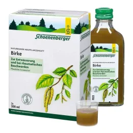 Brezov sok Schoenenberger, 3X200 ml