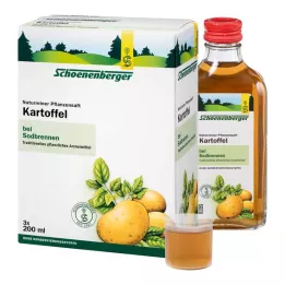 KARTOFFELSAFT Sokovi zdravilnih rastlin Schoenenberger, 3X200 ml